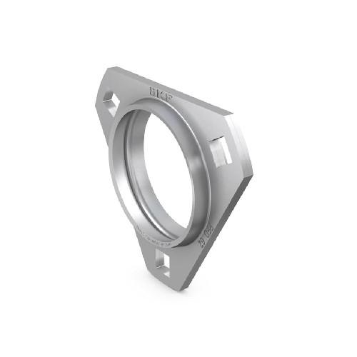 фланцевый шарикоподшипниковый узел со штампованным стальным корпусом pfd 72