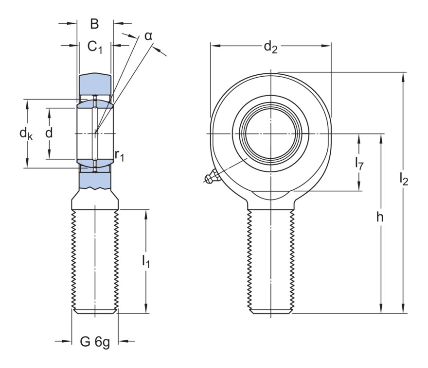Наконечник штока
