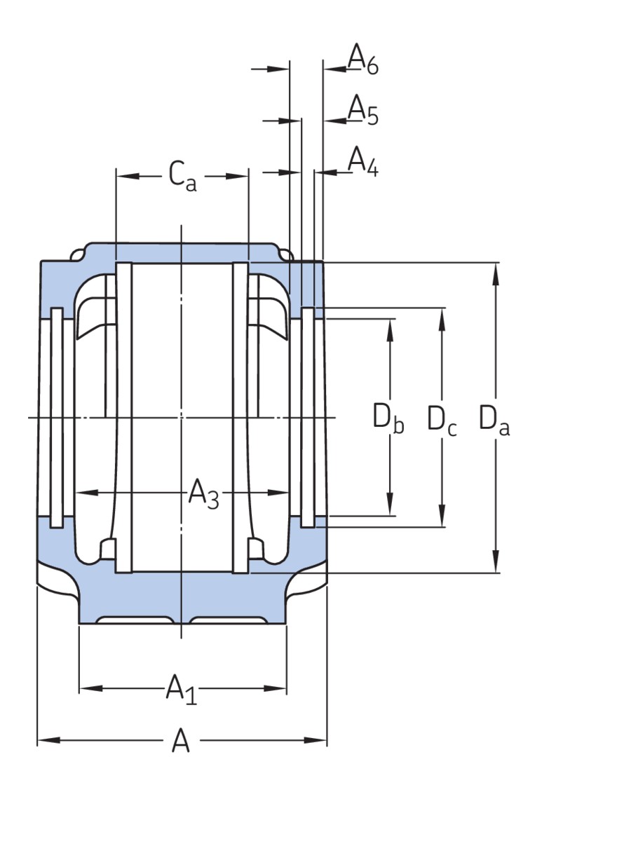 Разъёмный стационарный корпус серии SNL серий 2, 3, 5 и 6