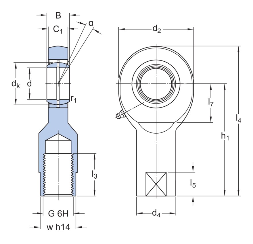 Наконечник штока