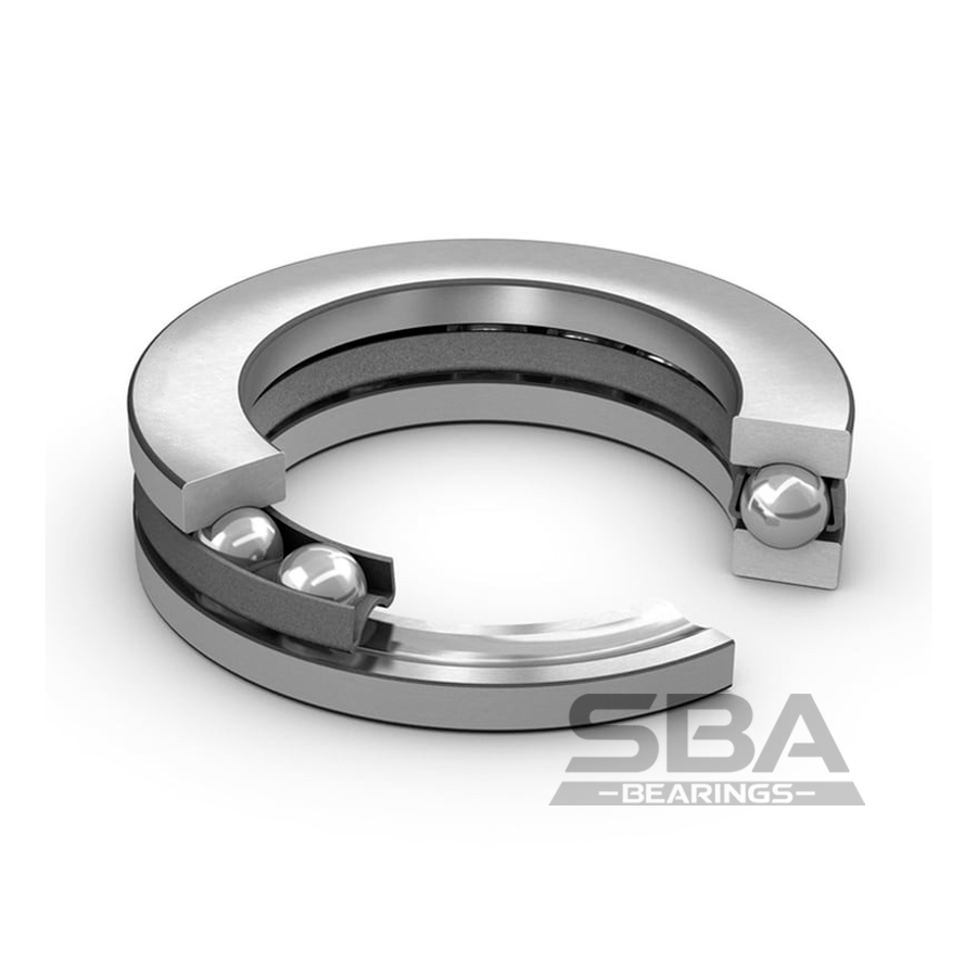 sba 51114 одинарный упорный шарикоподшипник