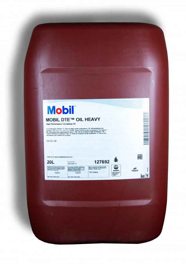 mobil dte oil heavy 20л масло циркуляционное