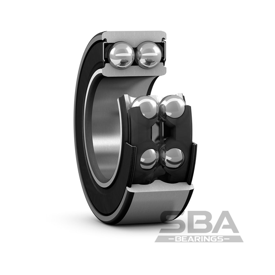 sba 3205 a-2rs1tn9/mt33 двухрядный радиально-упорный шарикоподшипник с уплотнениями с обеих сторон