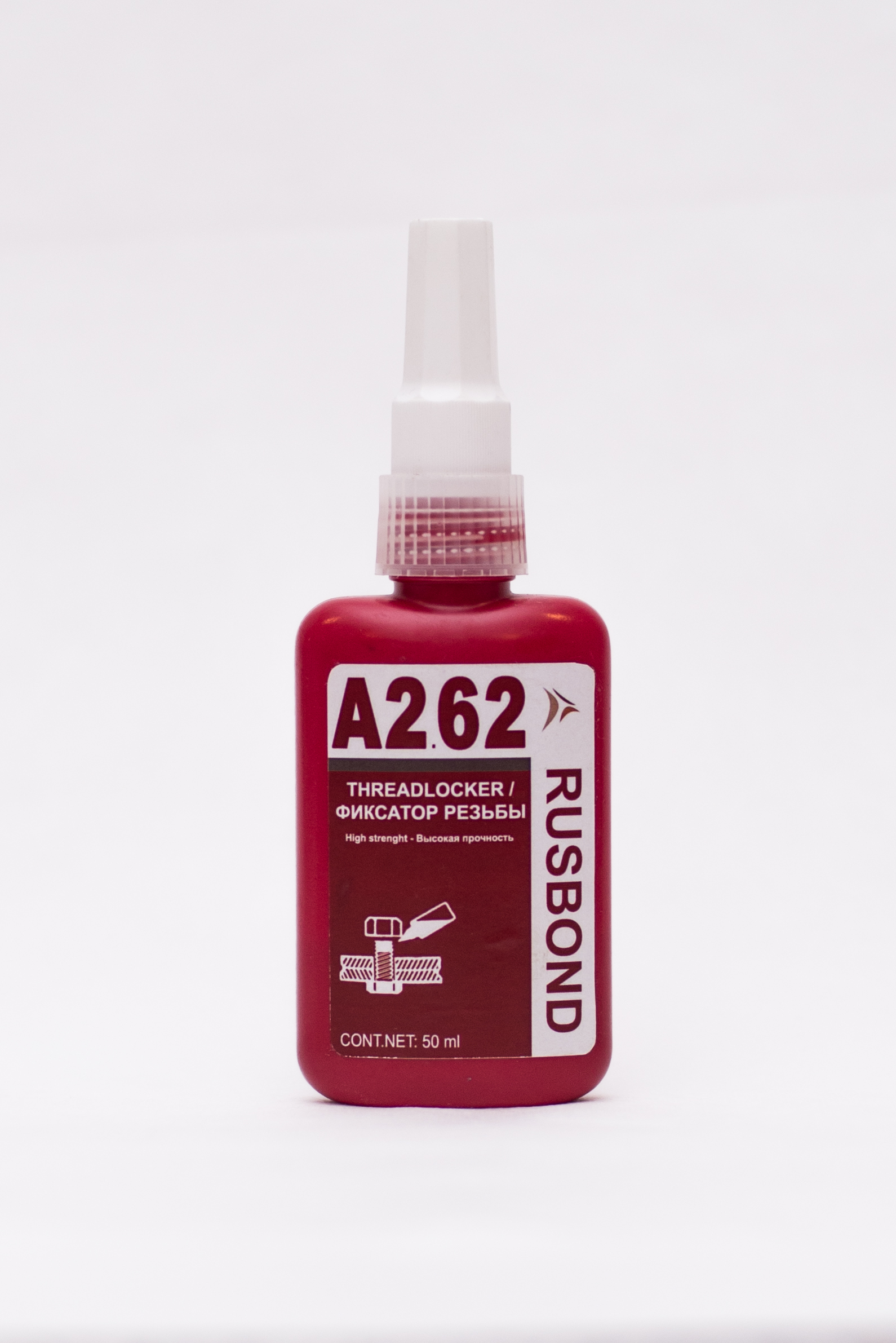 фиксатор резьбовых соединений средней/высокой прочности 50 мл
