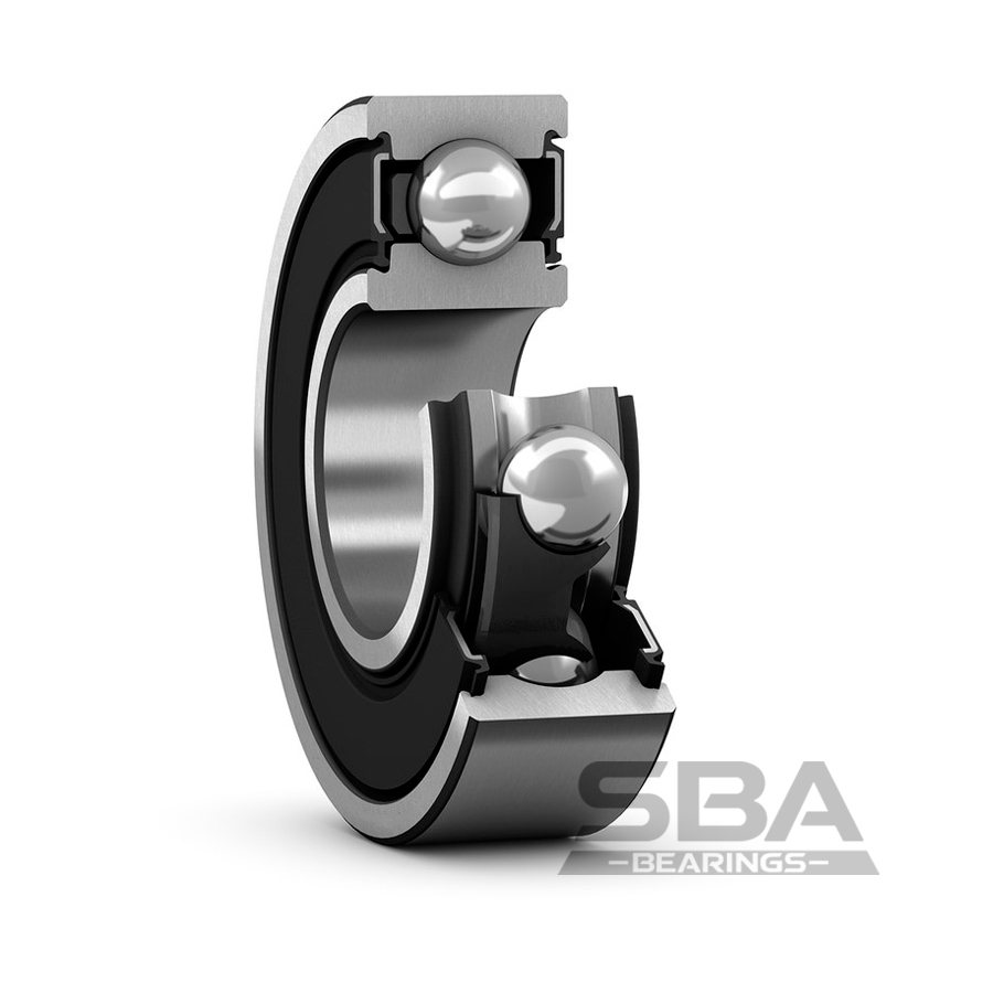 sba 6204-2rsltn9/hc5c3wt гибридный радиальный шарикоподшипник с уплотнениями малого трения с обеих сторон