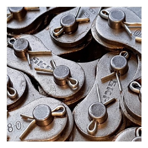 двухрядная цепь с шплинтованным штифтом, ansi phc 160h-2cx10ft