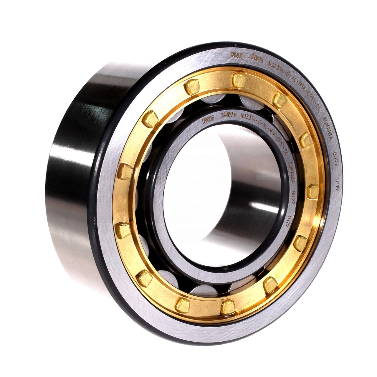 однорядный цилиндрический роликовый подшипник nj2314-e-xl-m1a-qp51-c4 fag