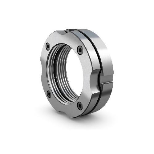 прецизионные стопорные гайки kmd с метрической резьбой, фиксируется на валу с помощью осевых стопорных винтов kmd 18