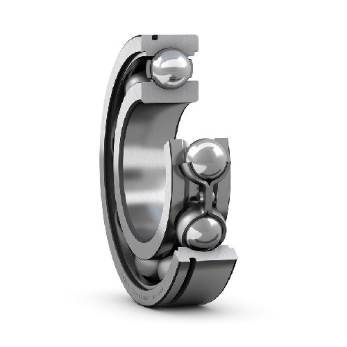 радиальный шарикоподшипник с канавкой под стопорное кольцо 6010 n