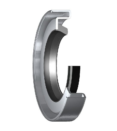 манжетное уплотнение с металлическим корпусом и однокромочным уплотнением, для пластичной смазки, дюймовые размеры 17617