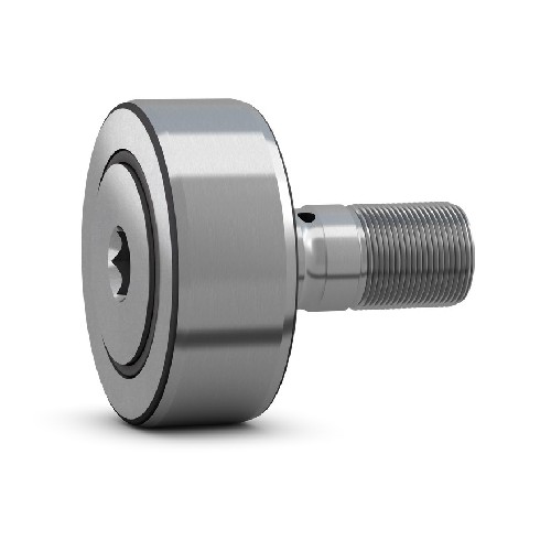 опорный ролик с цапфой на основе роликоподшипника с встроенным уплотнением и элементами для повторного смазывания pwkr 80.2rs