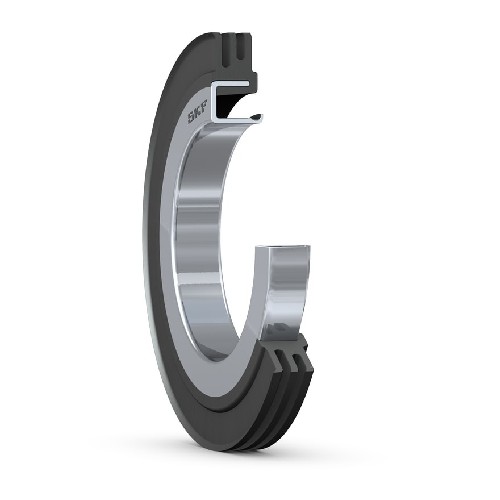 манжетное уплотнение с одним металлическим корпусом и трёхкромочным уплотнением, для пластичной смазки, дюймовые размеры 25078