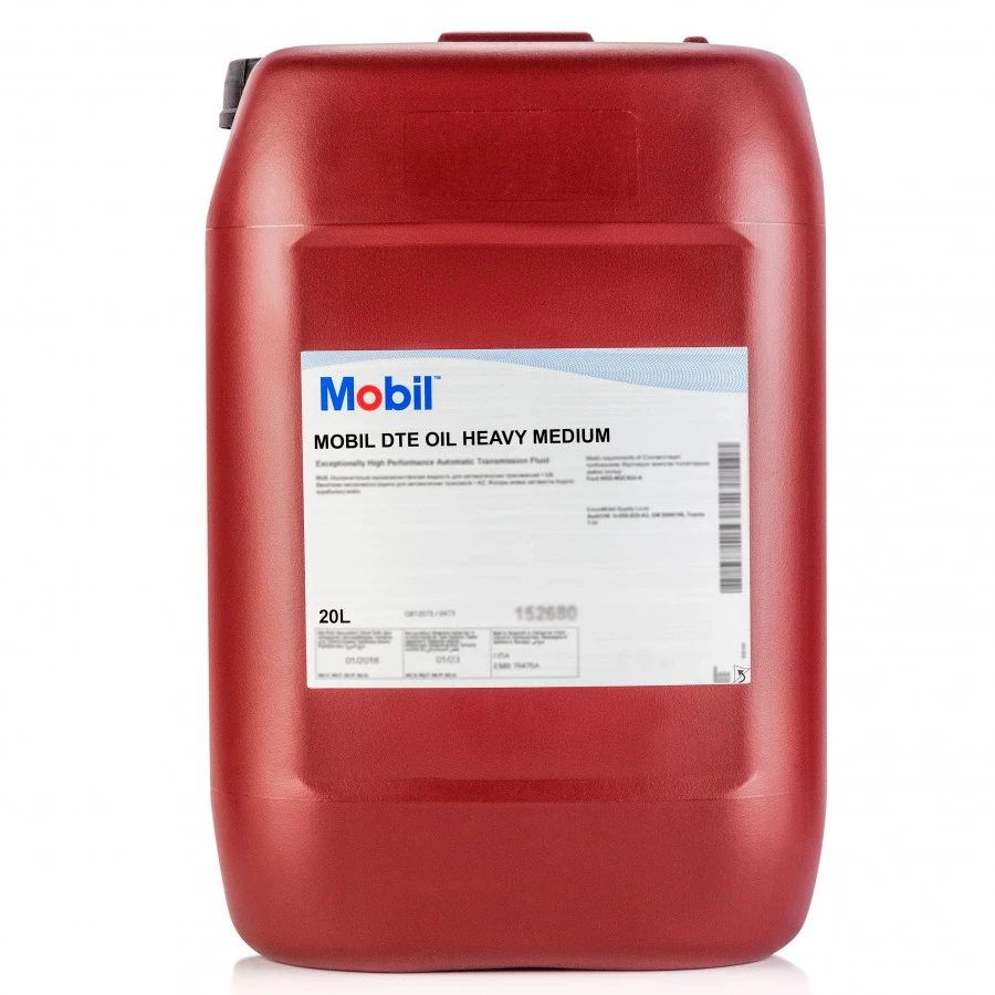 mobil dte oil heavy medium 20л масло циркуляционное