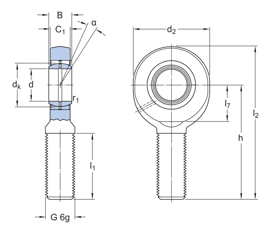 Наконечник штока