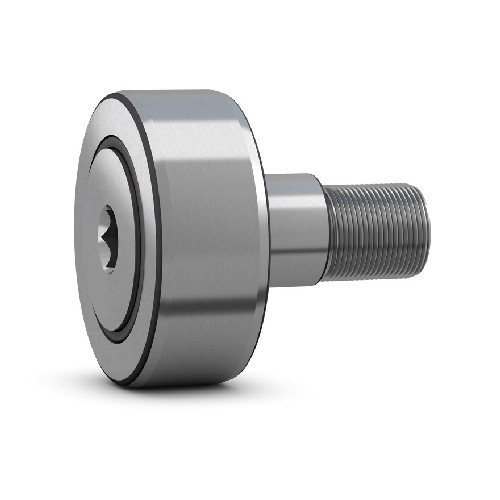 опорный ролик с цапфой на основе роликоподшипника с эксцентриковым кольцом, встроенным уплотнением и элементами для повторного смазывания nukre 72 a