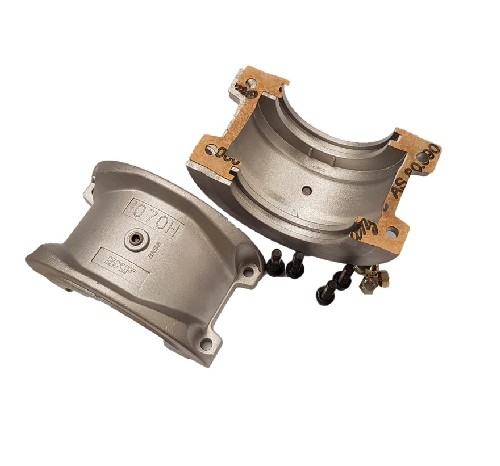 крышка с горизонтальным разъёмом муфты с металлическим пружинным элементом phe 1130tghcover