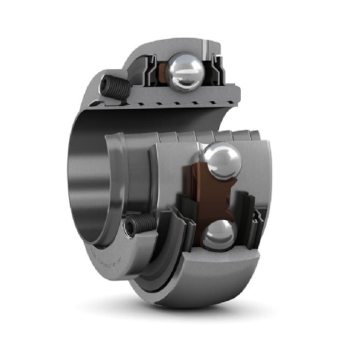 корпусный подшипник с фиксацией методом skf concentra ysp 207 sb-2f