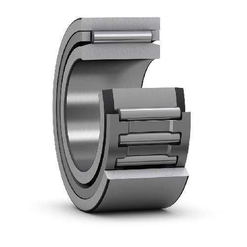 однорядный игольчатый роликоподшипник с механически обработанными кольцами, без бортов nao 40x55x17