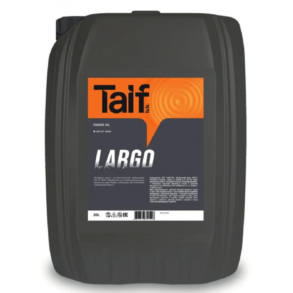 taif largo 15w-40 20л масло моторное