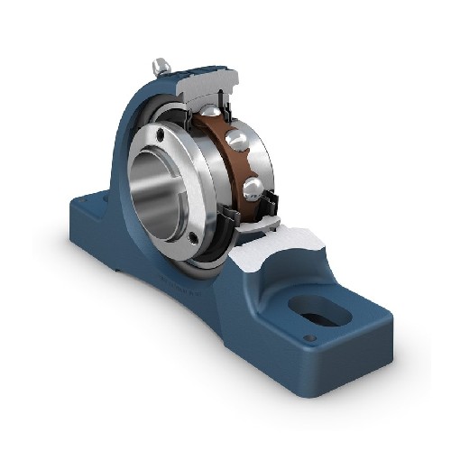 стационарный шарикоподшипниковый узел с широким внутренним кольцом и фиксацией методом skf concentra, чугун, стандарты iso sy 30 lf