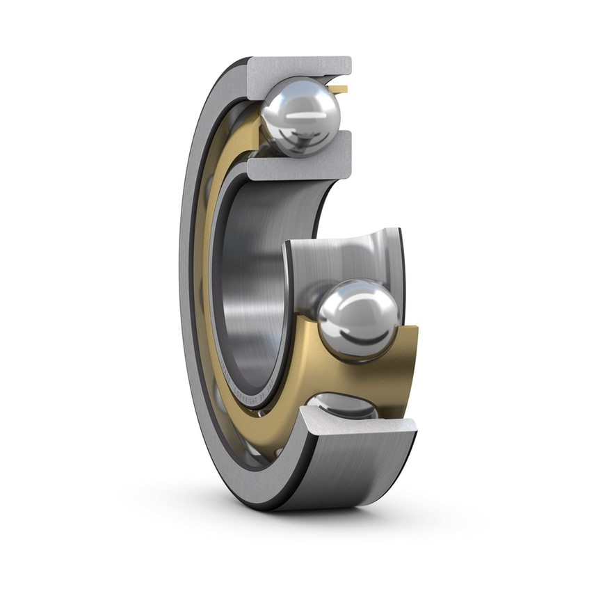 Однорядный радиально-упорный шарикоподшипник