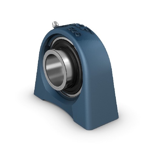 стационарный шарикоподшипниковый узел с коротким основанием с широким внутренним кольцом и фиксацией с помощью установочных винтов, чугун syf 30 tr