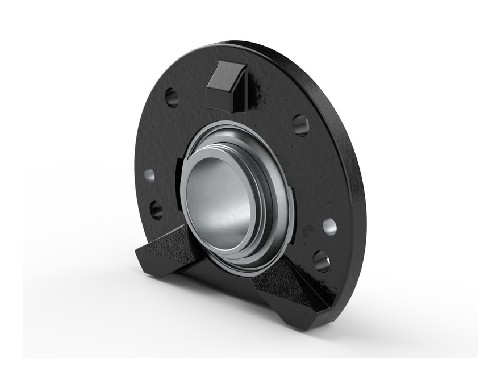 фланцевый шарикоподшипниковый узел с композитным или литым металлическим корпусом per.hcnf3x211an-a