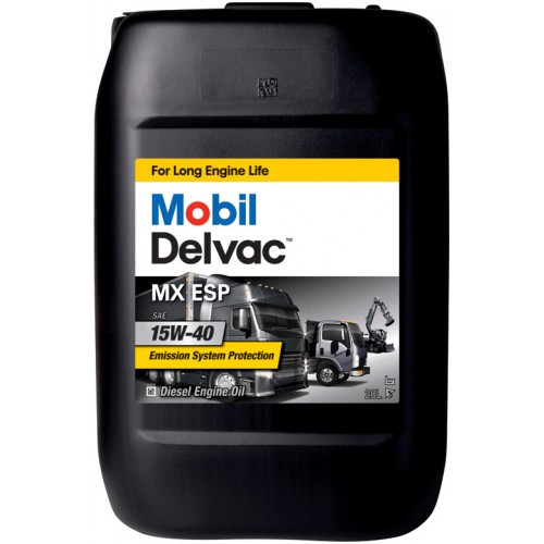mobil delvac mx esp 15w40  20л  масло моторное