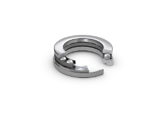 одинарный упорный шарикоподшипник со сферическим свободным кольцом 53217