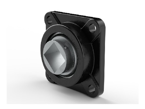 фланцевый шарикоподшипниковый узел с композитным или литым металлическим корпусом per.ucnf209a-a