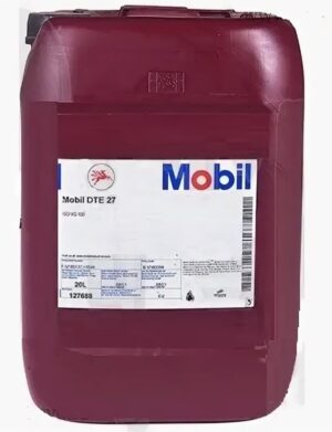 mobil dte oil 27 (iso vg 100, hlp) 20л масло гидравлическое