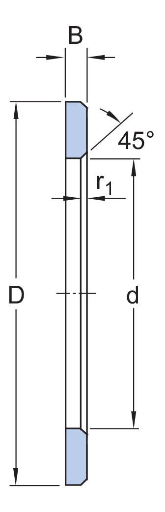 Упорный игольчатый роликоподшипник