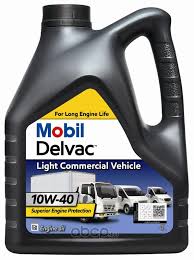 mobil delvac lcv 10w40  4л масло моторное