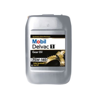 mobil delvac 1 go 75w-140 20л масло трансмиссионное