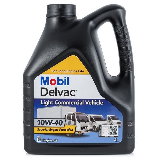 mobil delvac modern light commercial 10w-40 4л масло моторное