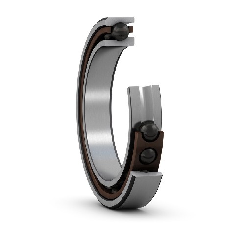 прецизионный высокоскоростной универсальный однорядный радиально-упорный шарикоподшипник типа e 71911 fega/hcpa9a