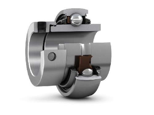 корпусный подшипник с эксцентриковым стопорным кольцом и широким внутренним кольцом yel 209-2dw/ag