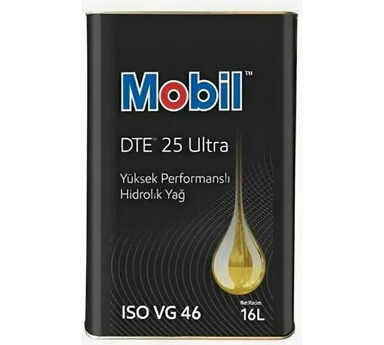 mobil dte oil 25 ultra 16л масло гидравлическое