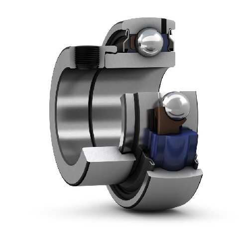 корпусный подшипник с эксцентриковым стопорным кольцом и узким внутренним кольцом, тип peer yet 207/w64