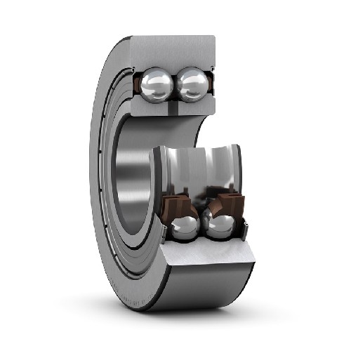 опорный ролик на основе шарикоподшипника с плоской наружной поверхностью, встроенным уплотнением и элементами для повторного смазывания 305704 c-2z