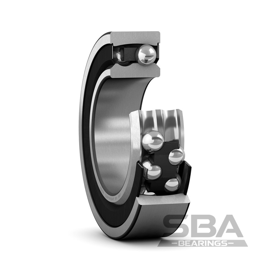 sba 2208 e-2rs1tn9 самоустанавливающийся шарикоподшипник с уплотнениями с обеих сторон