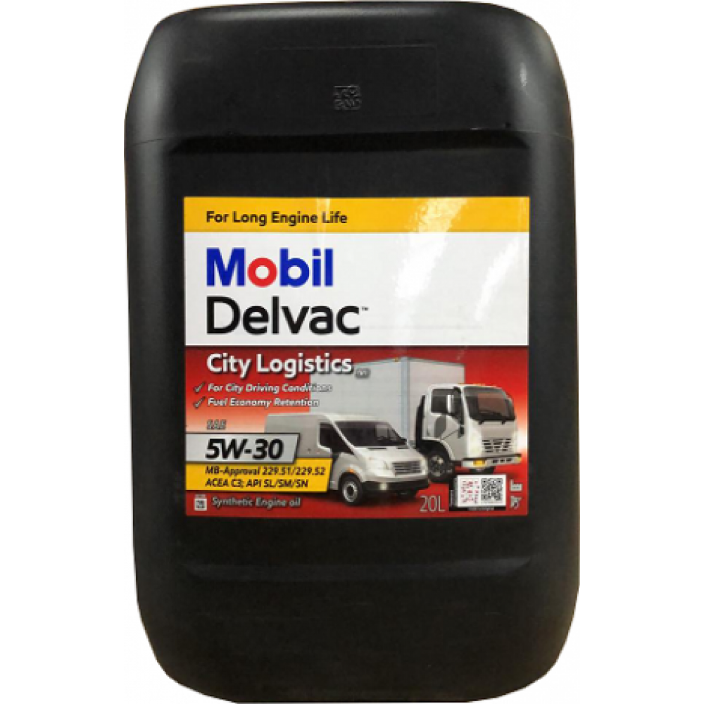 mobil delvac cyti log m 5w-30  7л масло моторное