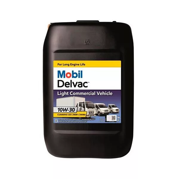 mobil delvac lcv 10w-30  208л масло моторное